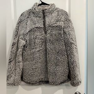 Grey Sherpa jacketed